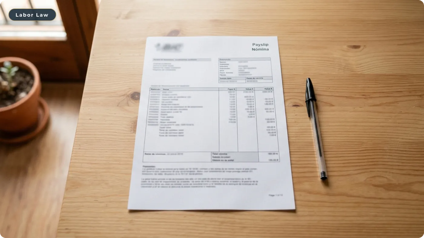 Domestic worker payslip: is it required by law?