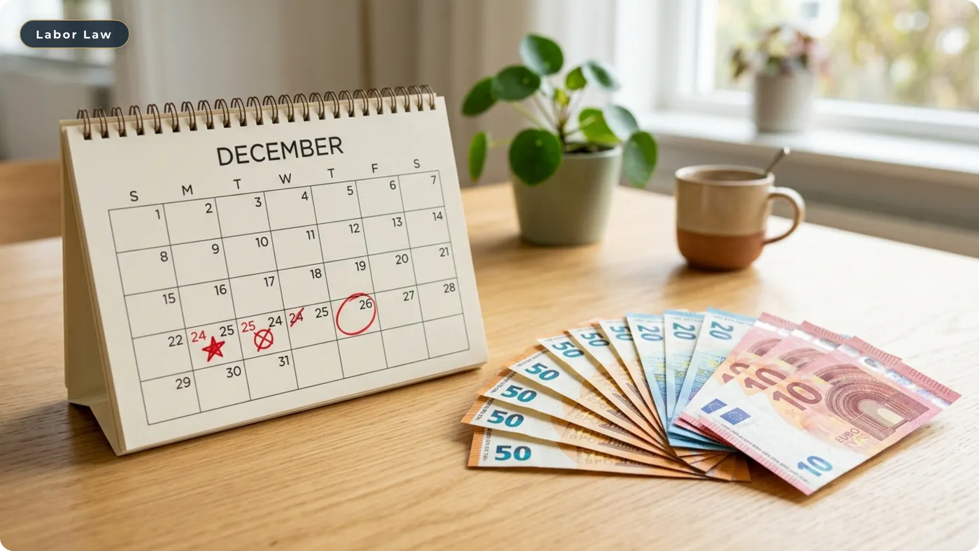 Pay in lieu of holiday for a housekeeper: is it legal?